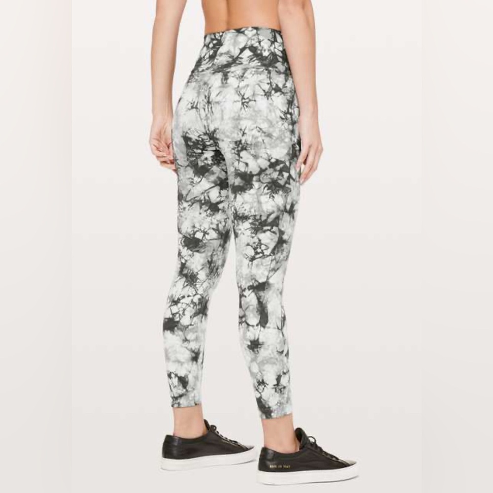 Lululemon Wunder Under HR 25" Diamond Dye Luxtreme Leggings Sz 4 Exercise NWOT